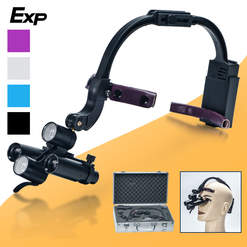 Led Medical Headlight - 치과 2.5X 3.5X 루페 배율 쌍안