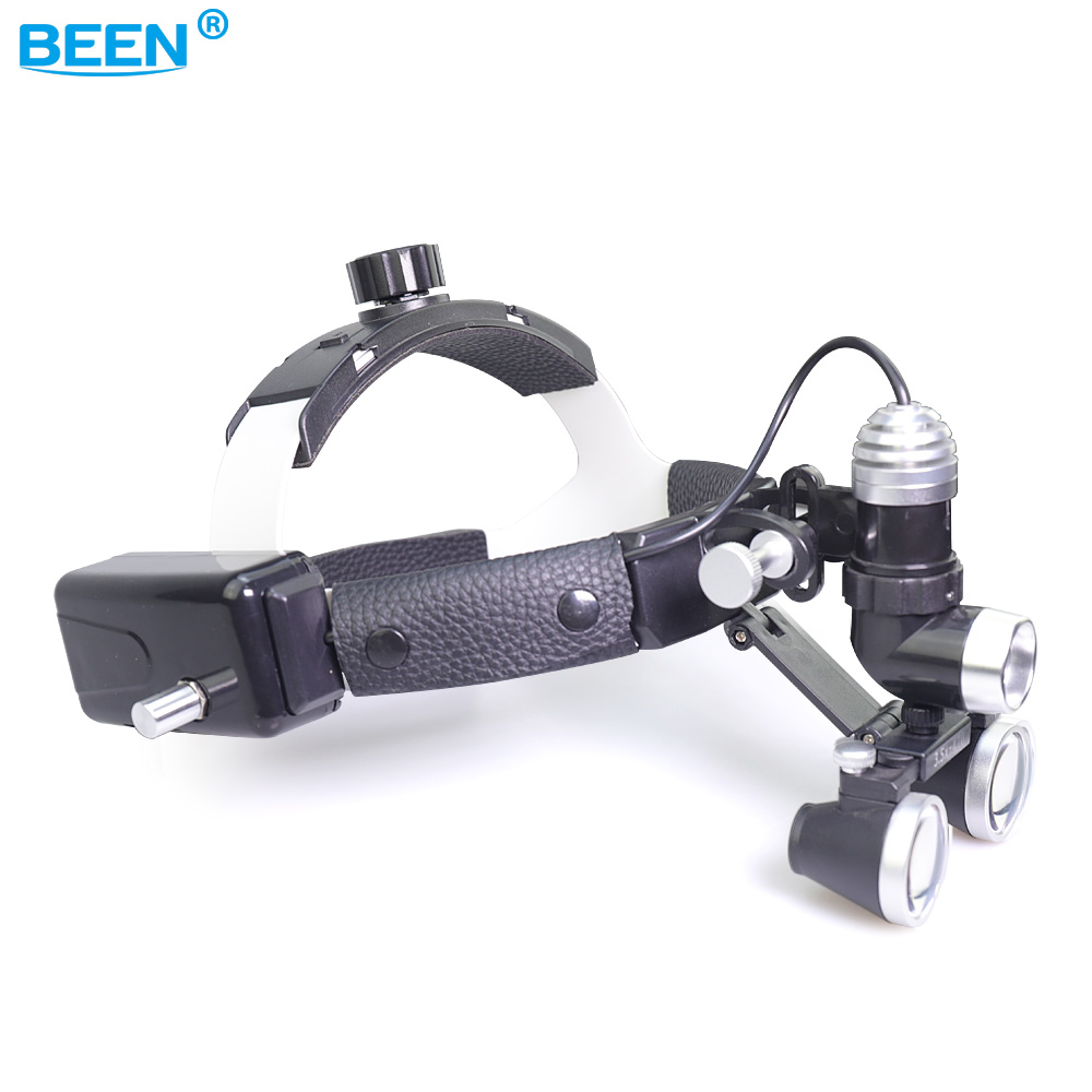 Led Medical Headlight - 2.5X/3.5X 돋보기, 조정 가능한 밝기 포인트