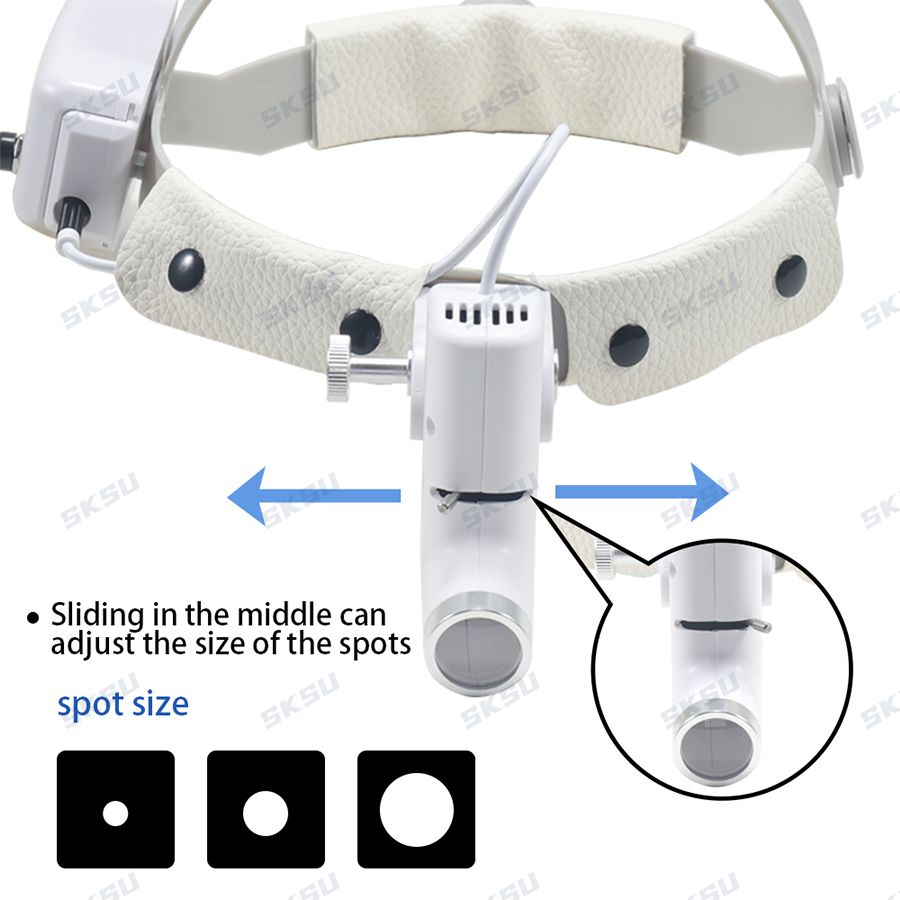 LED 치과 LED 라이트 램프 쌍안 Loupes 밝기 - Led Medical Headlight 리뷰 및 가격