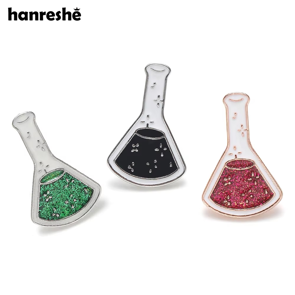 Hanreshe 과학 에나멜 비커 브로치 세트 실험실  - Medical Lab Gifts 리뷰 및 가격