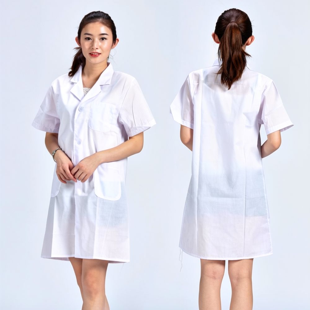 전문적인 흰색 실험복, 긴팔, 병원용 의료용 작업복,  - Medical Lab Worker 리뷰 및 가격
