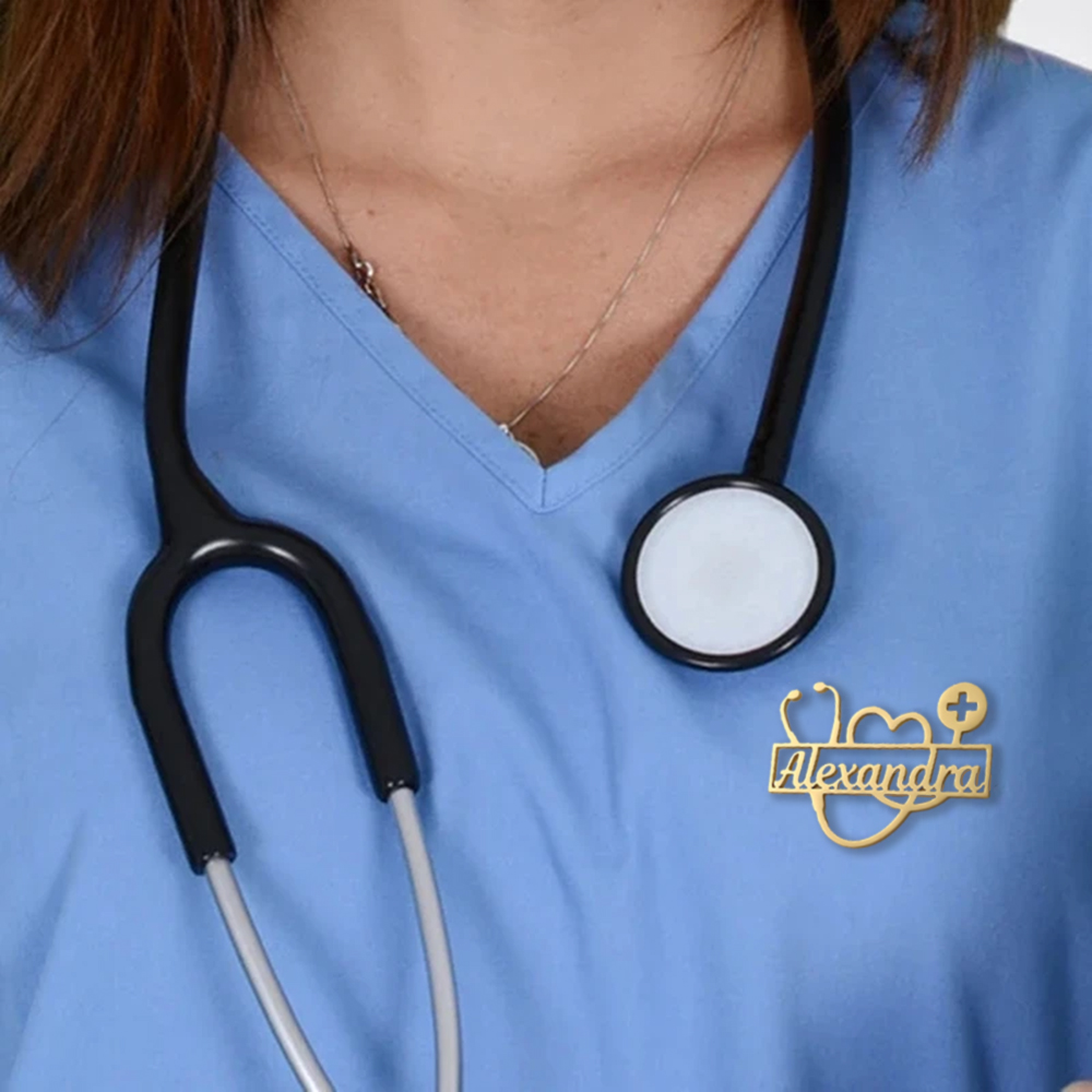 새로 맞춤형 사랑 청진기 이름, 맞춤형 로고, 의사 브 - Medical Lab Logo 리뷰 및 가격
