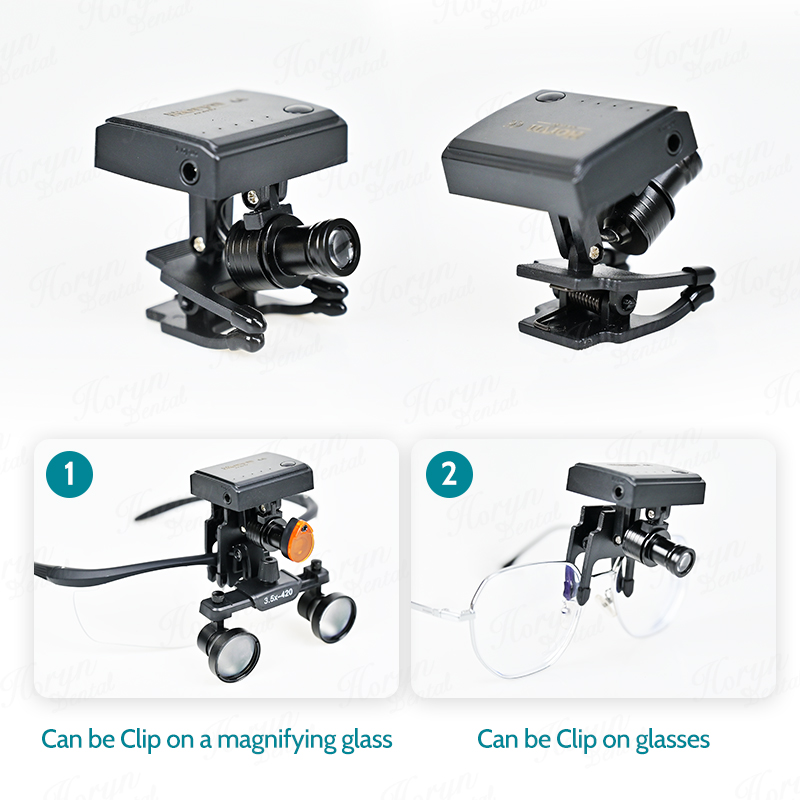 치과 의사 Loupe 실험실 의료 돋보기에 대 한 클립 - Led Medical Headlight 리뷰 및 가격