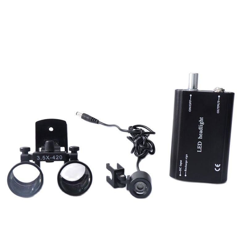 2.5X/3.5X 치과 루페 클립 쌍안 돋보기 3W/5 - Led Medical Headlight 리뷰 및 가격