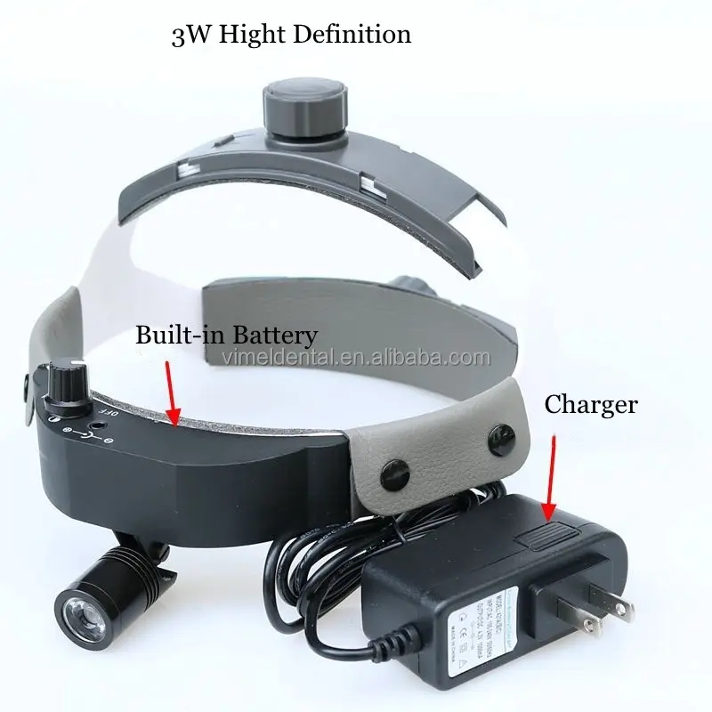3w 의료 치과 LED 헤드 라이트 램프 치과 의사 E - Led Medical Headlight 리뷰 및 가격